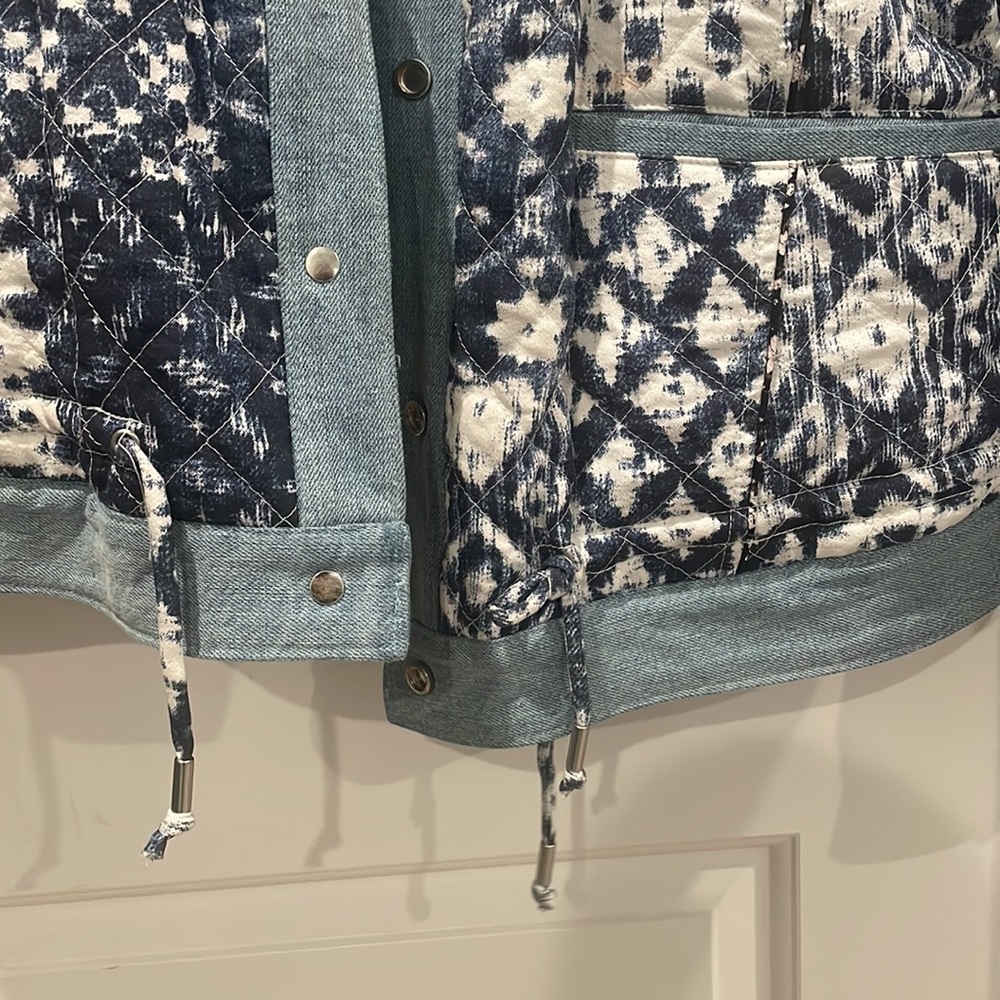 Blanknyc Reversible Patchwork Jacket - image 6